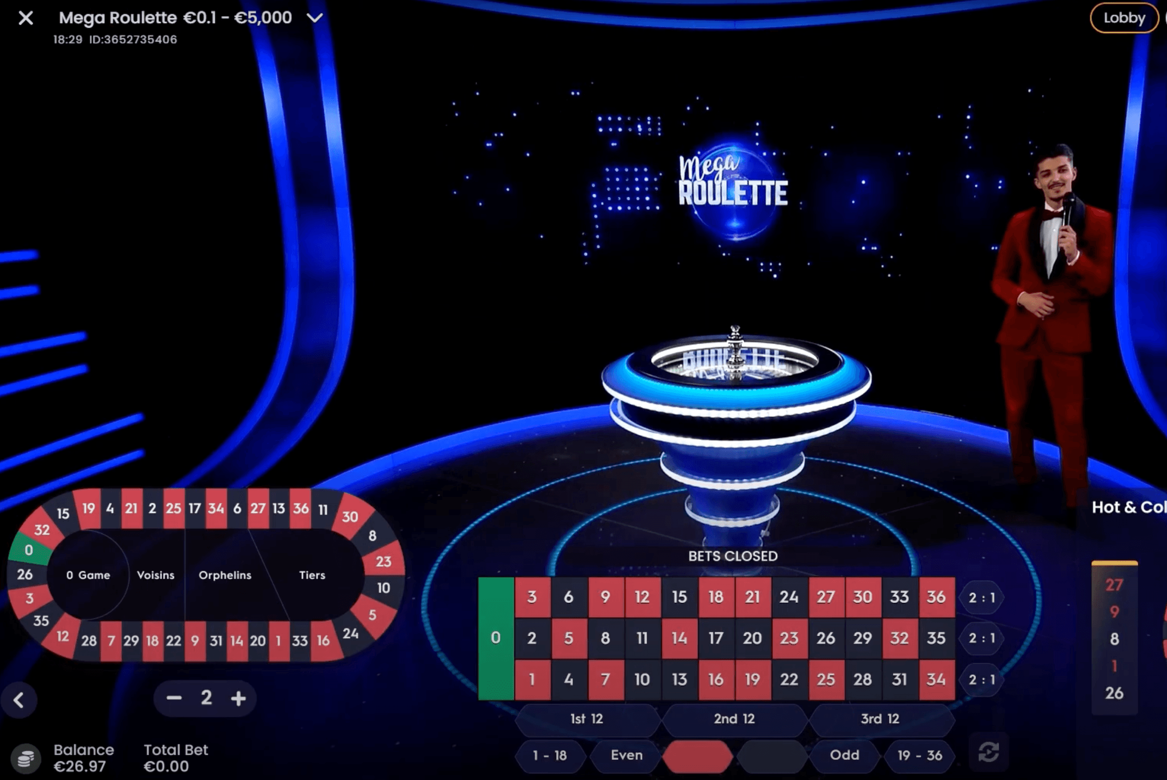 Mega Roulette Rules and Gameplay